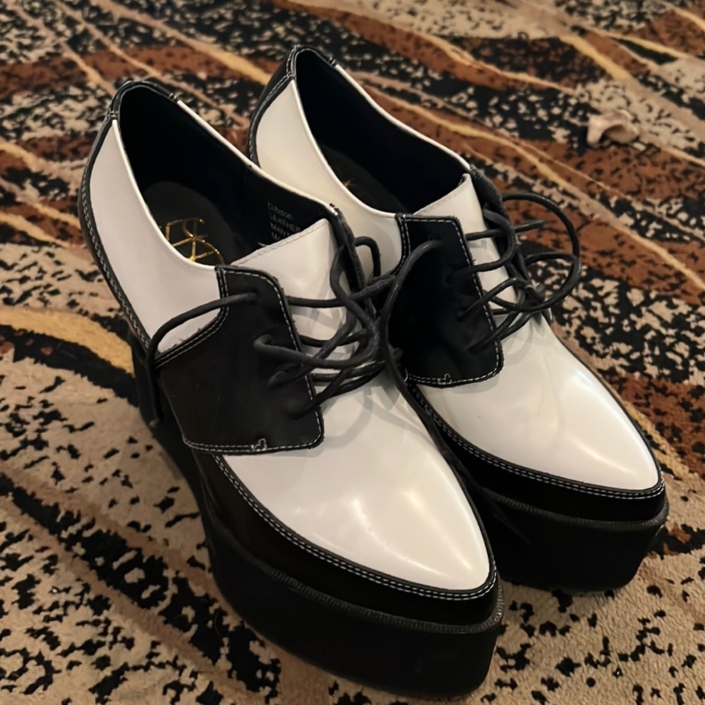 Tuxedo Heels - Dolls Kill
